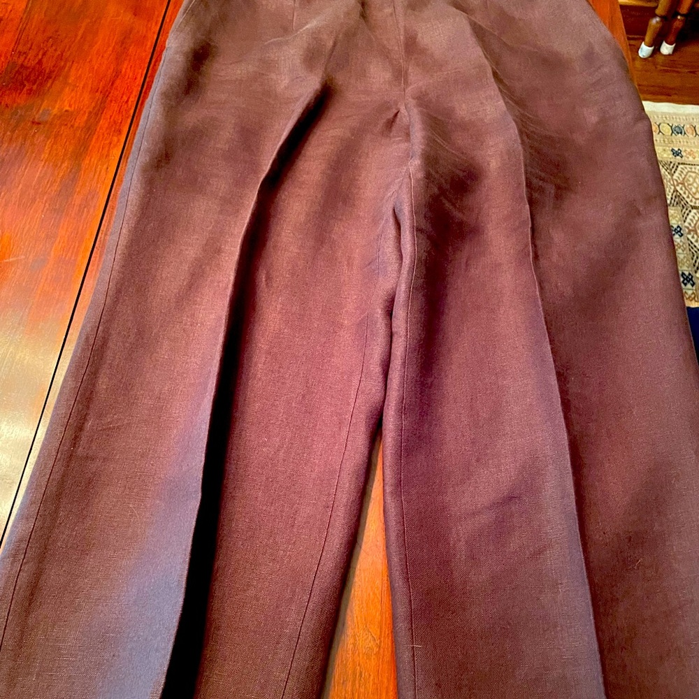 Beautiful brown linen pants
